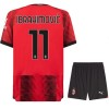 Maglia A.C. Milan Ibrahimovic 11 Bambino Prima Divisa 2023-24 Maglia A.C. Milan Ibrahimovic 11 Bambino Prima Divisa 2023-24